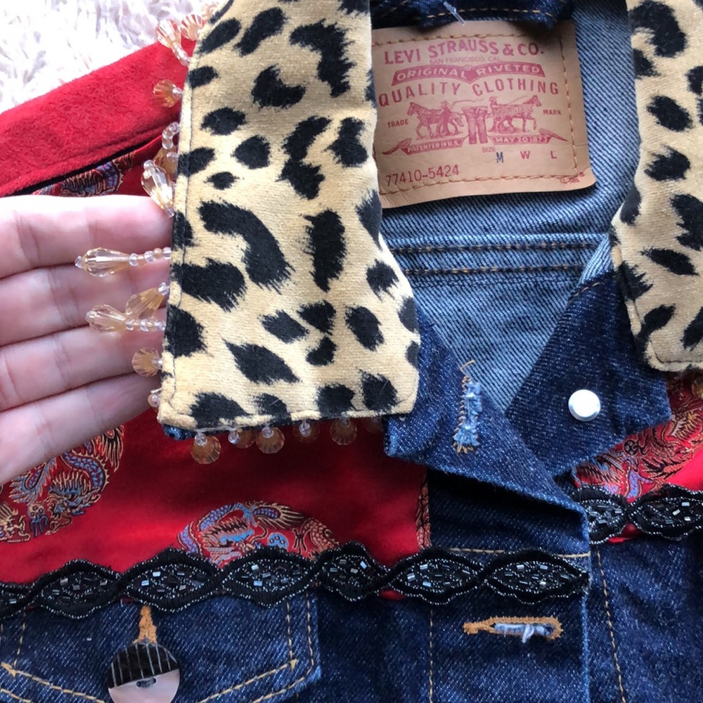 RARE Levi’s Japanese Style Y2K Denim Jean Jacket - Picture 12 of 12